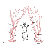 dramatic reveal