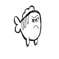 grumpy fish